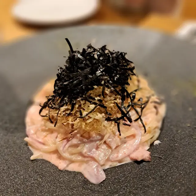 明太子忌廉煙肉意粉