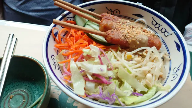 順化豬肉串撈檬