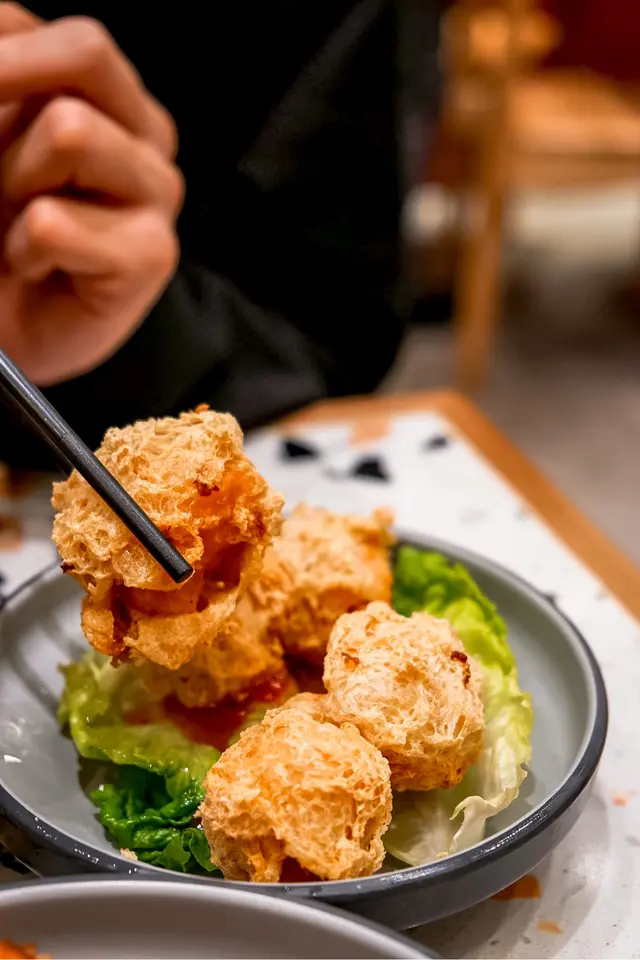 炸脆脆蝦膠豆卜