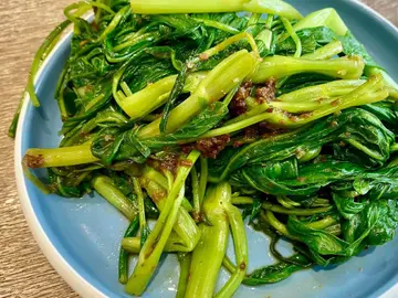 马拉盏炒通菜