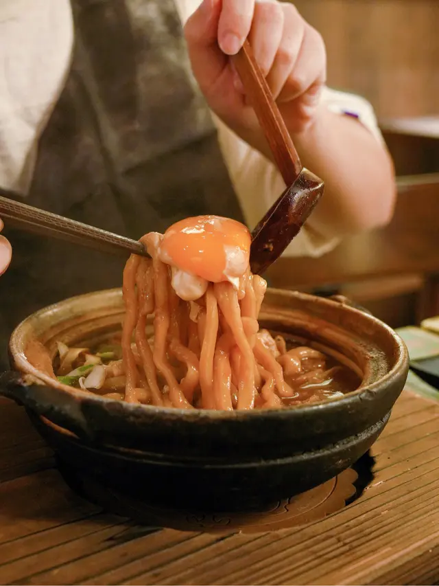 吉列豬扒煮烏冬