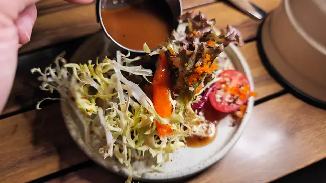 藜麥蟹籽蟹棒雜菜沙律