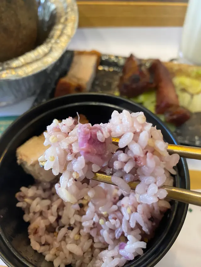 紫薯飯