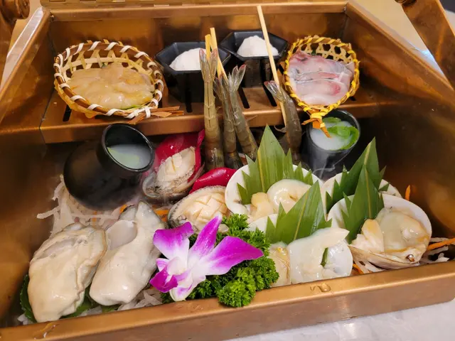 寶藏海鮮手工金盒