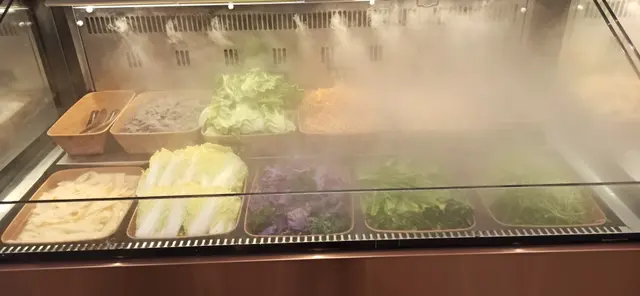 自助火鍋食物區