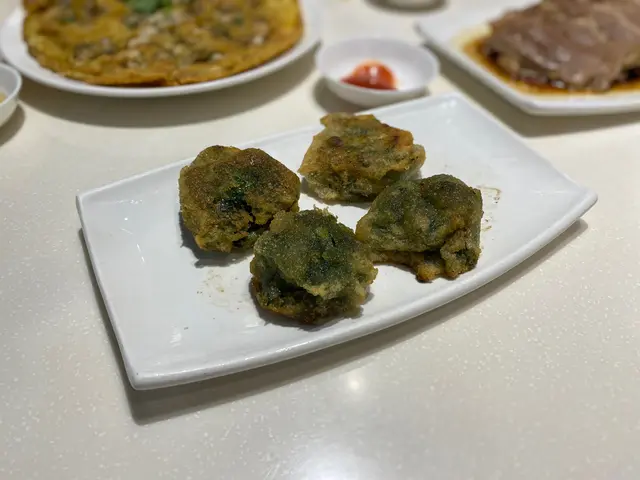 煎韭菜粿