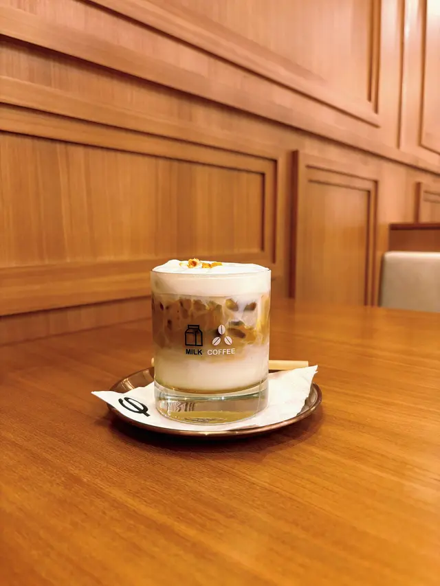 焦糖脆脆鮮奶咖啡