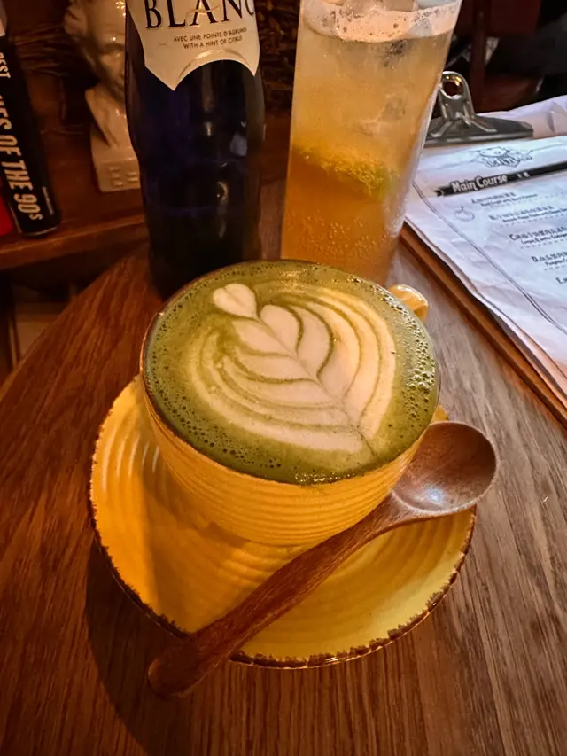 豆腐花抹茶拿鐵