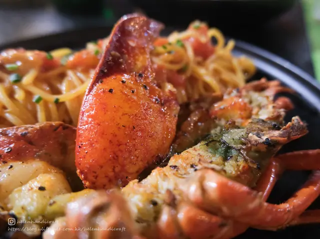 新鮮波士頓龍蝦意粉