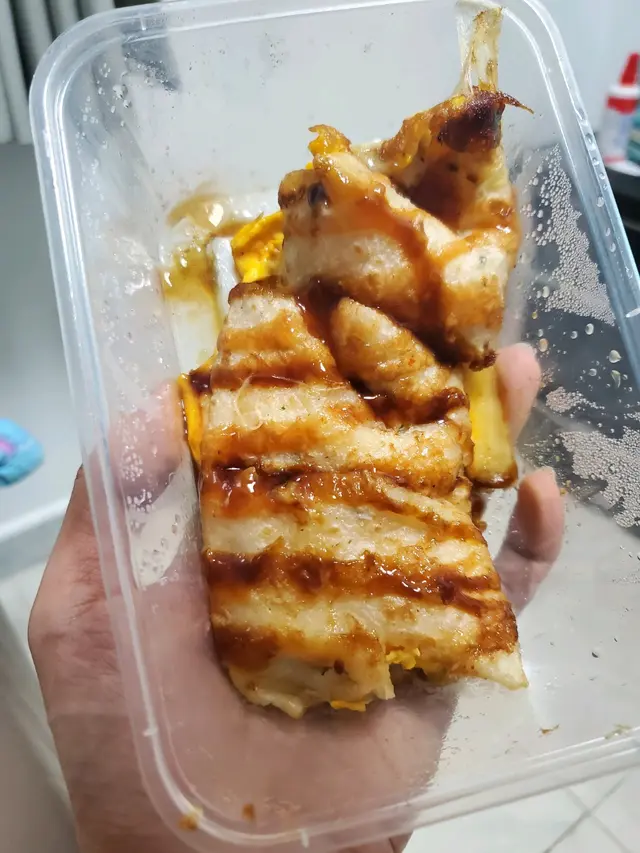 起司肉鬆蛋捲餅