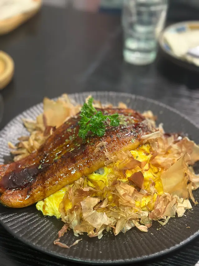 原條鰻魚蛋包飯