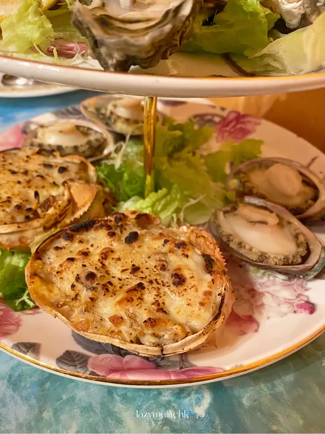 雜錦海鮮盤配香草汁二重奏