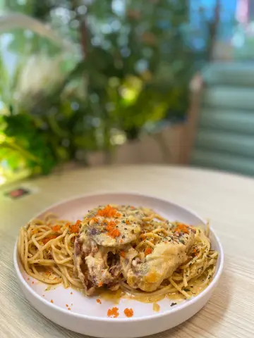 黄金軟殼蟹意粉