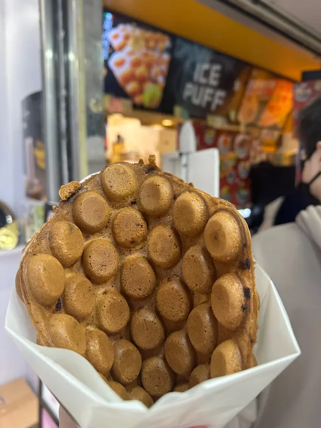 阿華田脆脆雞蛋仔+麻糬