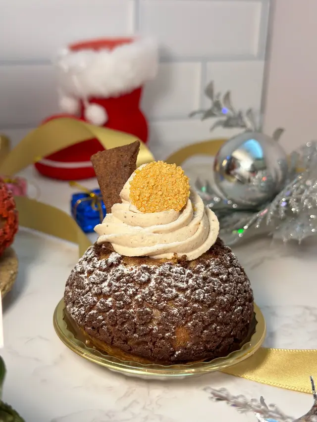 薑餅比利時黑朱古力脆脆工泡芙