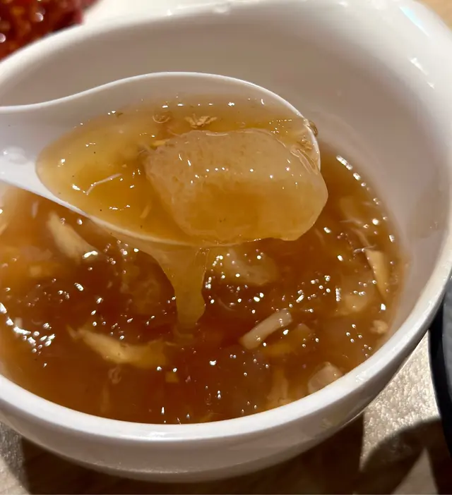 竹笙瑤柱蟹肉翅