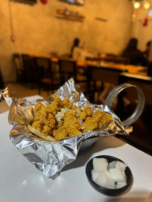 蜜糖牛油無骨炸雞