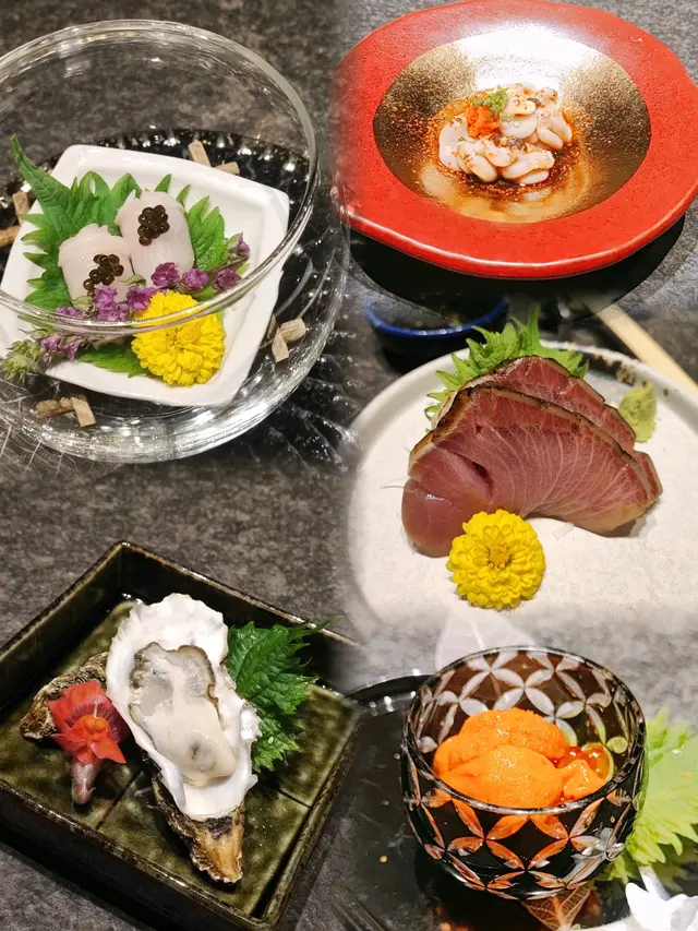 Omakase Moon的刺身五款