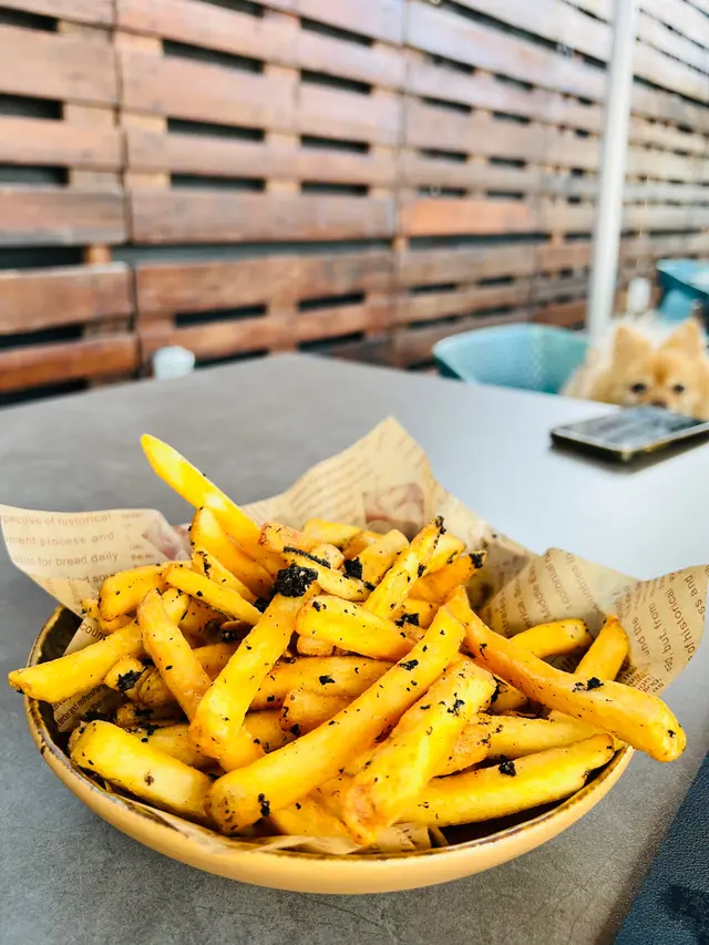 脆炸黑松露薯條