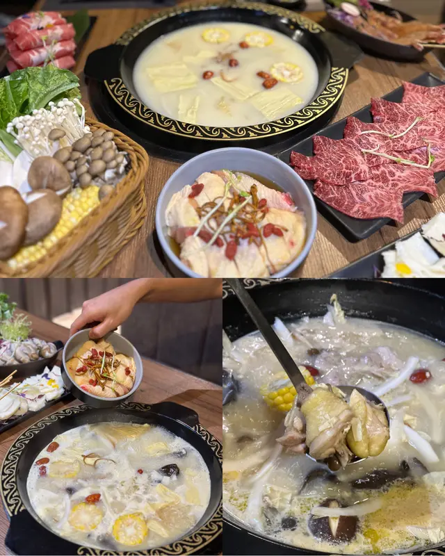 海南椰子雞鍋(半鍋)