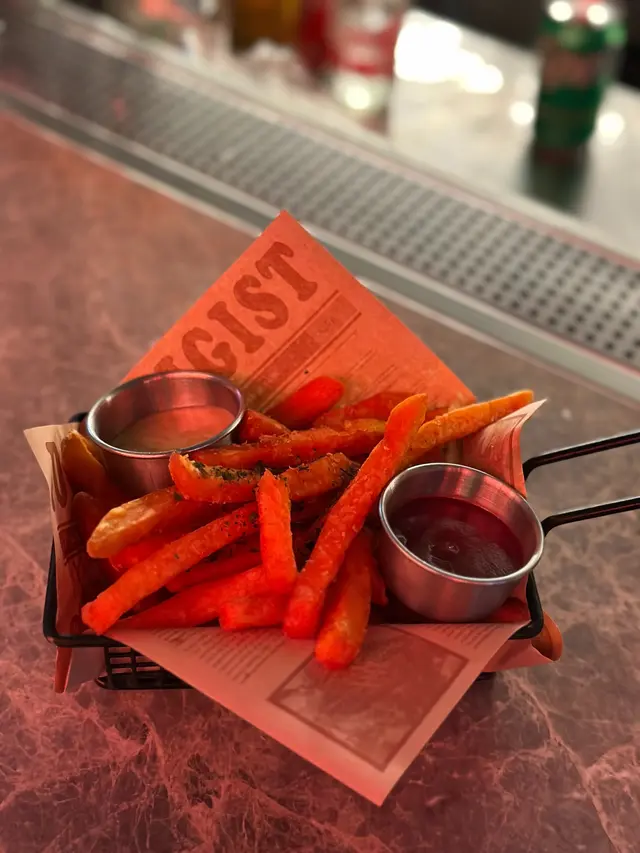 Sweet Potato Fries with Tom Yum Mayo