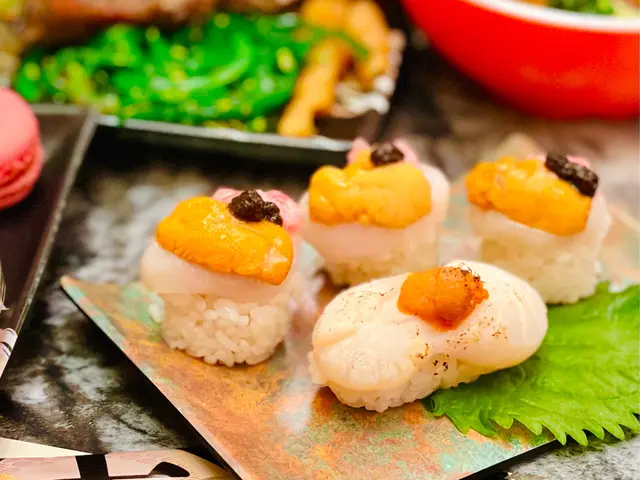 海膽黑松露拖羅帶子