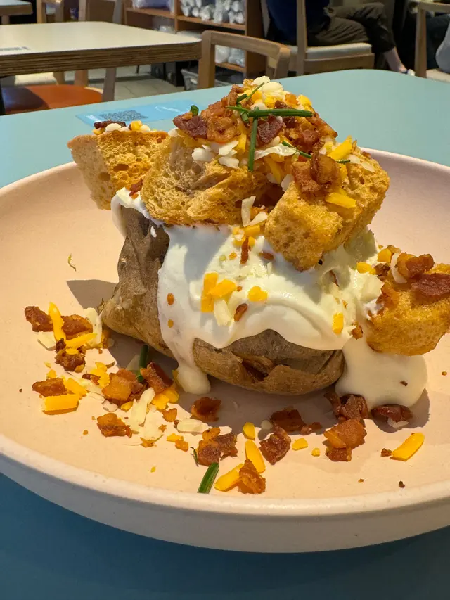 煙肉酸忌廉焗薯