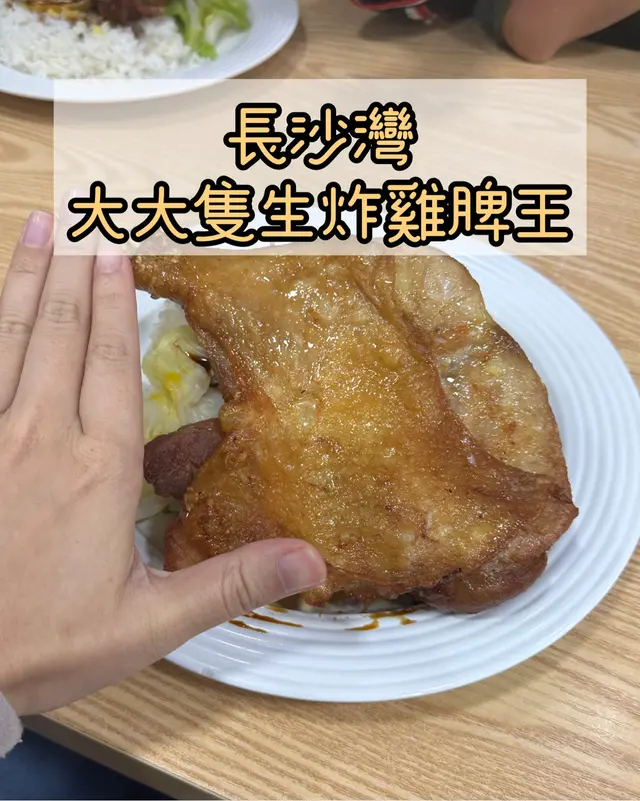 生炸雞脾王煎蛋飯