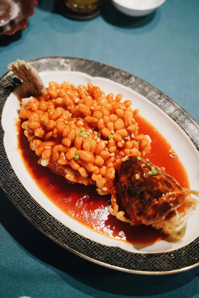 糖醋松子桂花魚