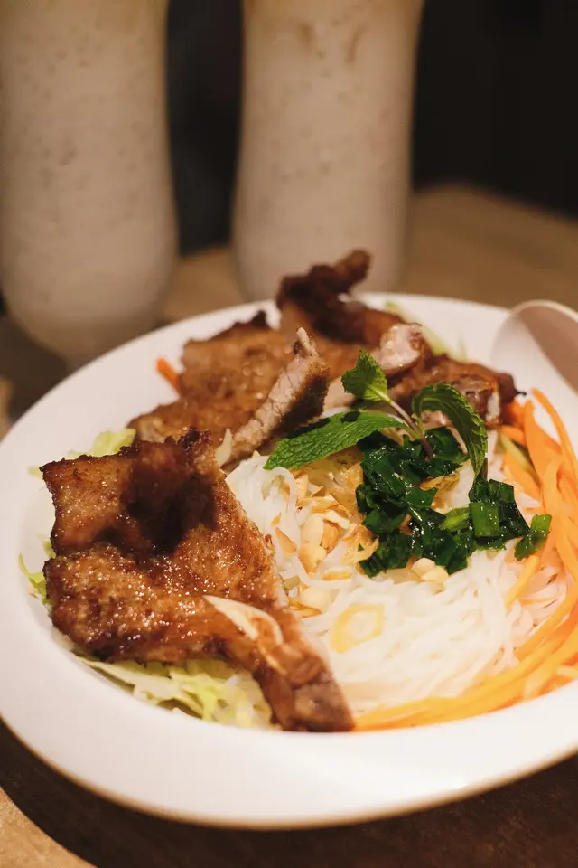 越式香茅豬扒撈檬