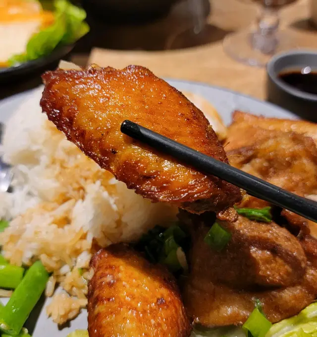 雞翼外脆內juicy喔