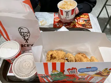 不推荐：粗薯条 香辣脆鸡 巴辣香鸡翼 蘑菇饭 (全都差👎)