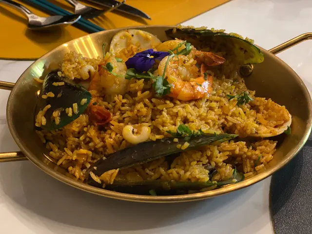 雜錦海鮮燴非洲飯