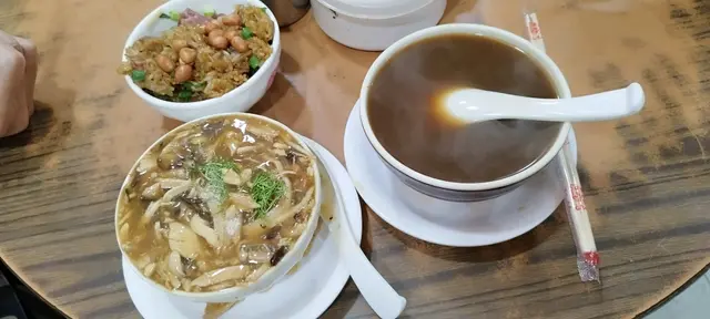 蛇肉湯+龜湯+糯米飯
