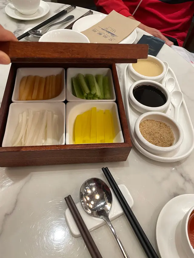 桂花片皮鴨醬料