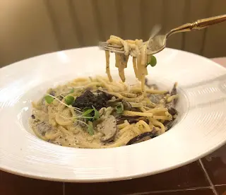 Truffle Wild-mushroom Pasta