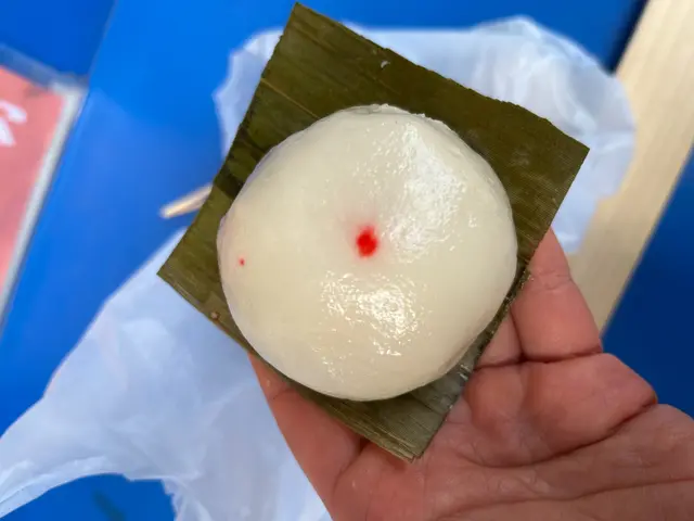 鹹茶果皮偏淋,且有陣糯米粉味。