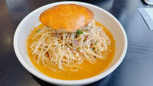 Spicy  Crab  Pasta