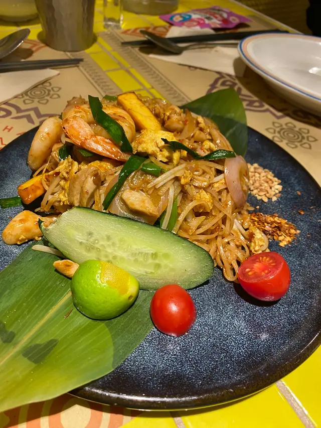 泰式蝦炒金邊粉