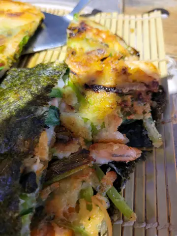 高級海苔海鮮煎餅