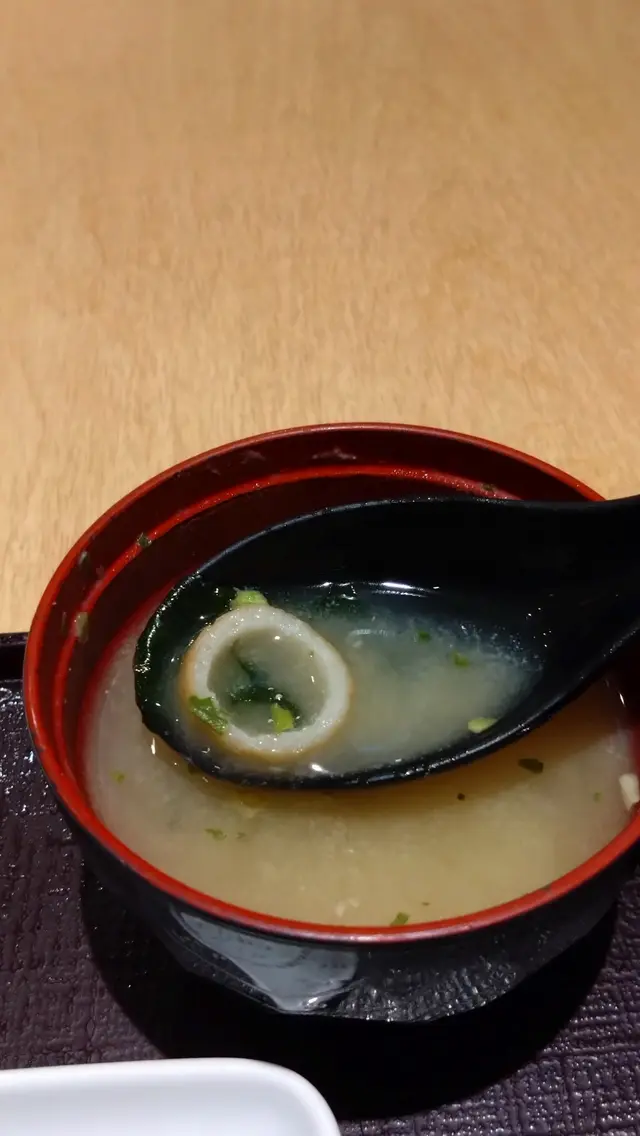 麵豉湯好熱之餘,還有點重口味