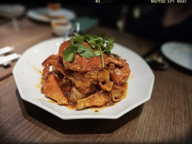 冶味蘿蔔糕蟹（$380）