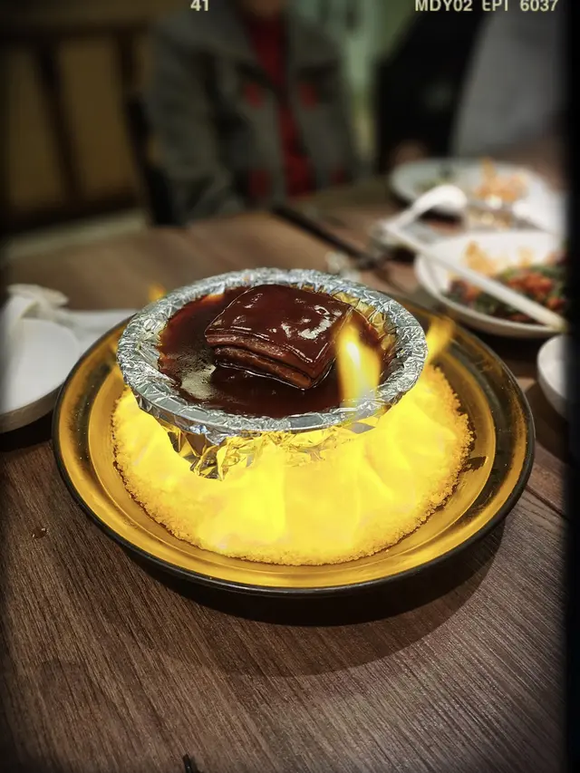 威士忌東坡肉（$198）