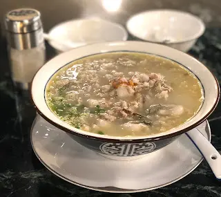濃湯蠔仔肉碎泡飯