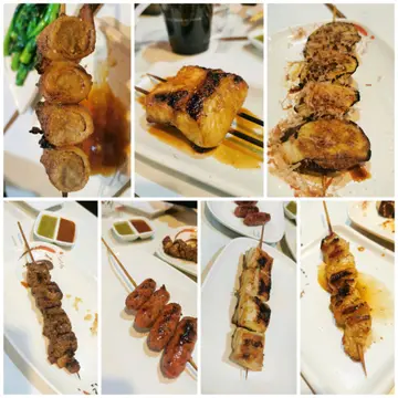 金菇牛肉卷，白鱔，茄子，牛，黑椒蜜糖腸，雞髀肉，上級豚肉