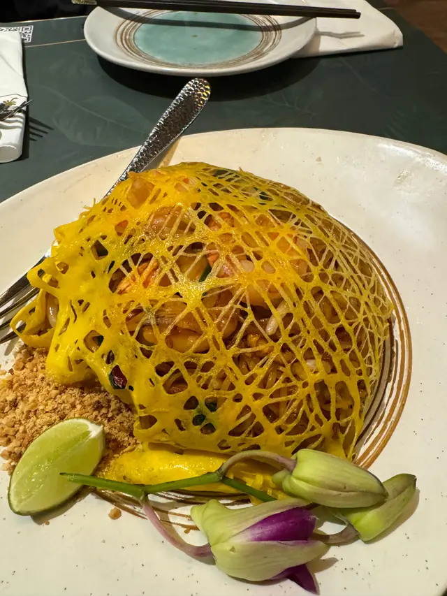 泰式蝦炒金邊粉