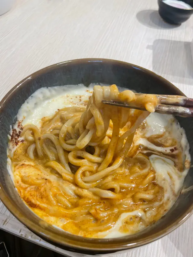 薯仔忌廉咖喱烏冬