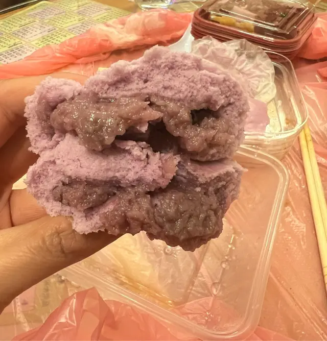 老馮流沙芋泥包