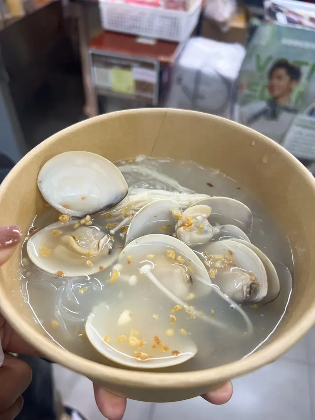 原味爆蒜湯蜆