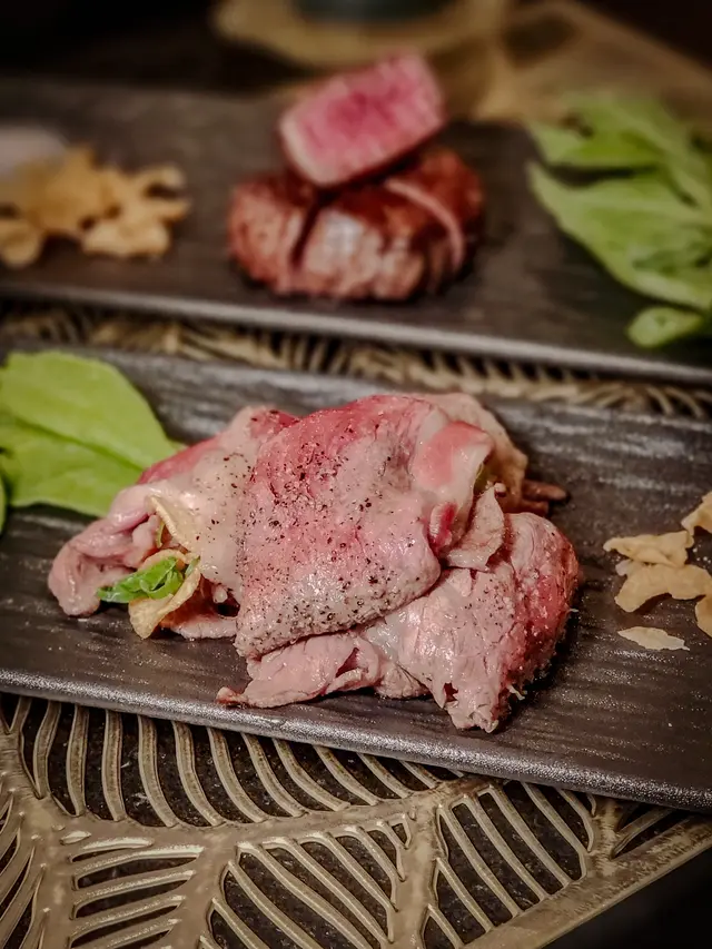 薄燒美國牛肉眼
